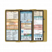 WhiteCoat Clipboard® Trifold - Tactical Brown Critical Care Edition